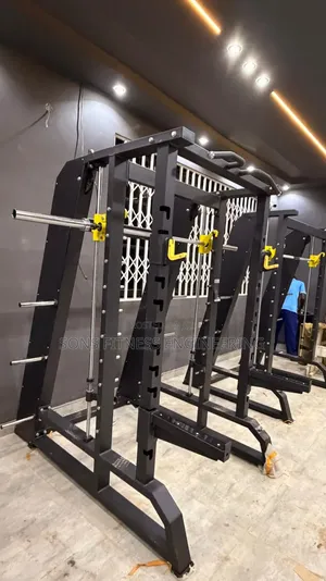 Squat Rack and Smith Machine