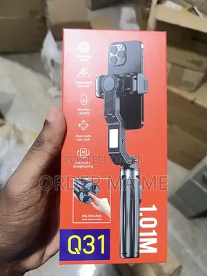 Q31 Smart Gimbal Stabilizer and Selfie Stick Quadrapod