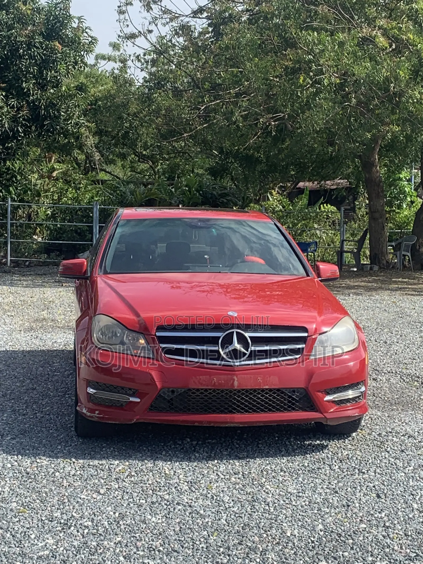 Mercedes-Benz C250 2014 Red
