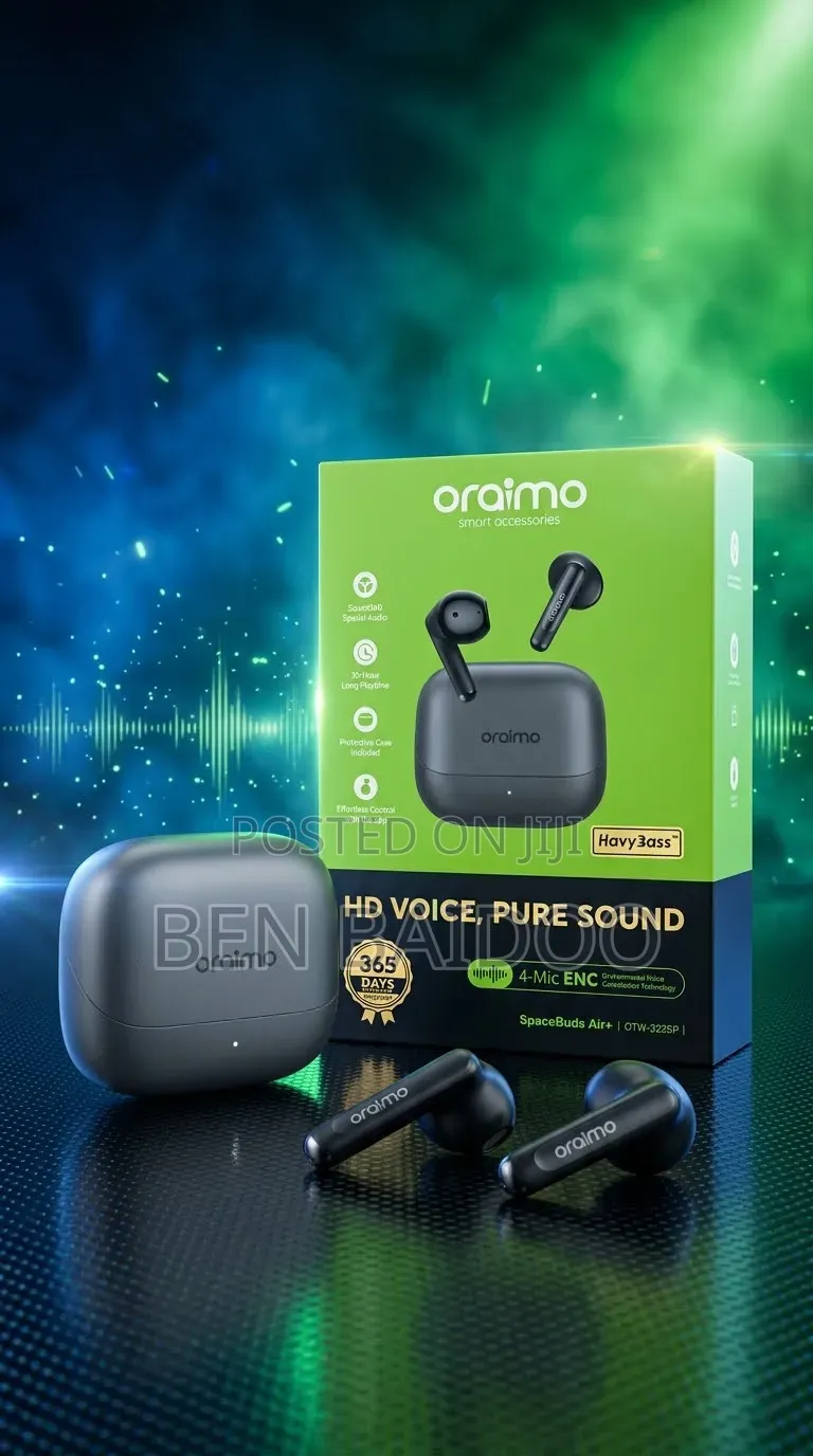 Oraimo Spacebuds Air(30-Hour Playtime)