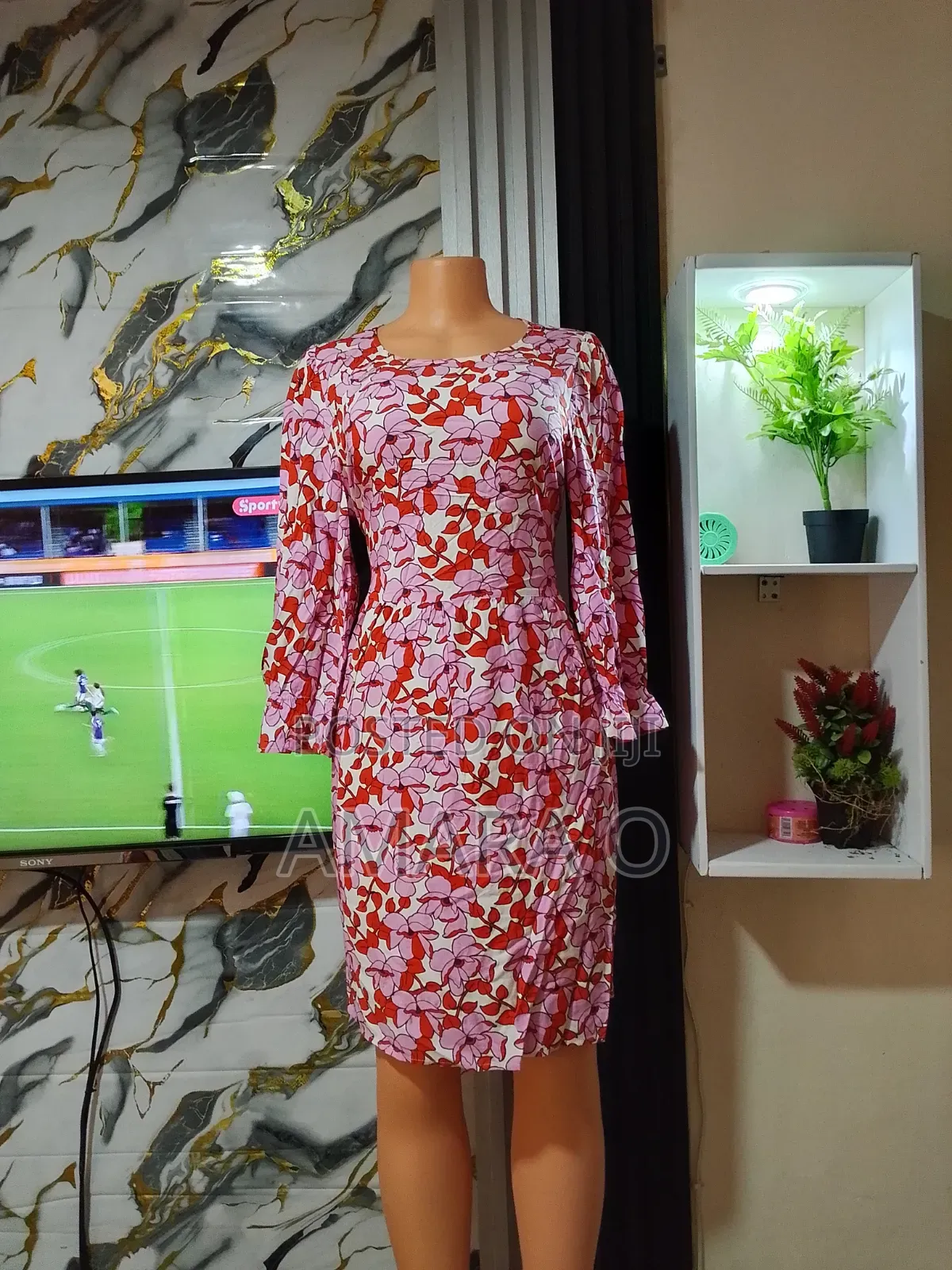 “Beautiful Floral Mini Dress ” “Available Now — DM to Order