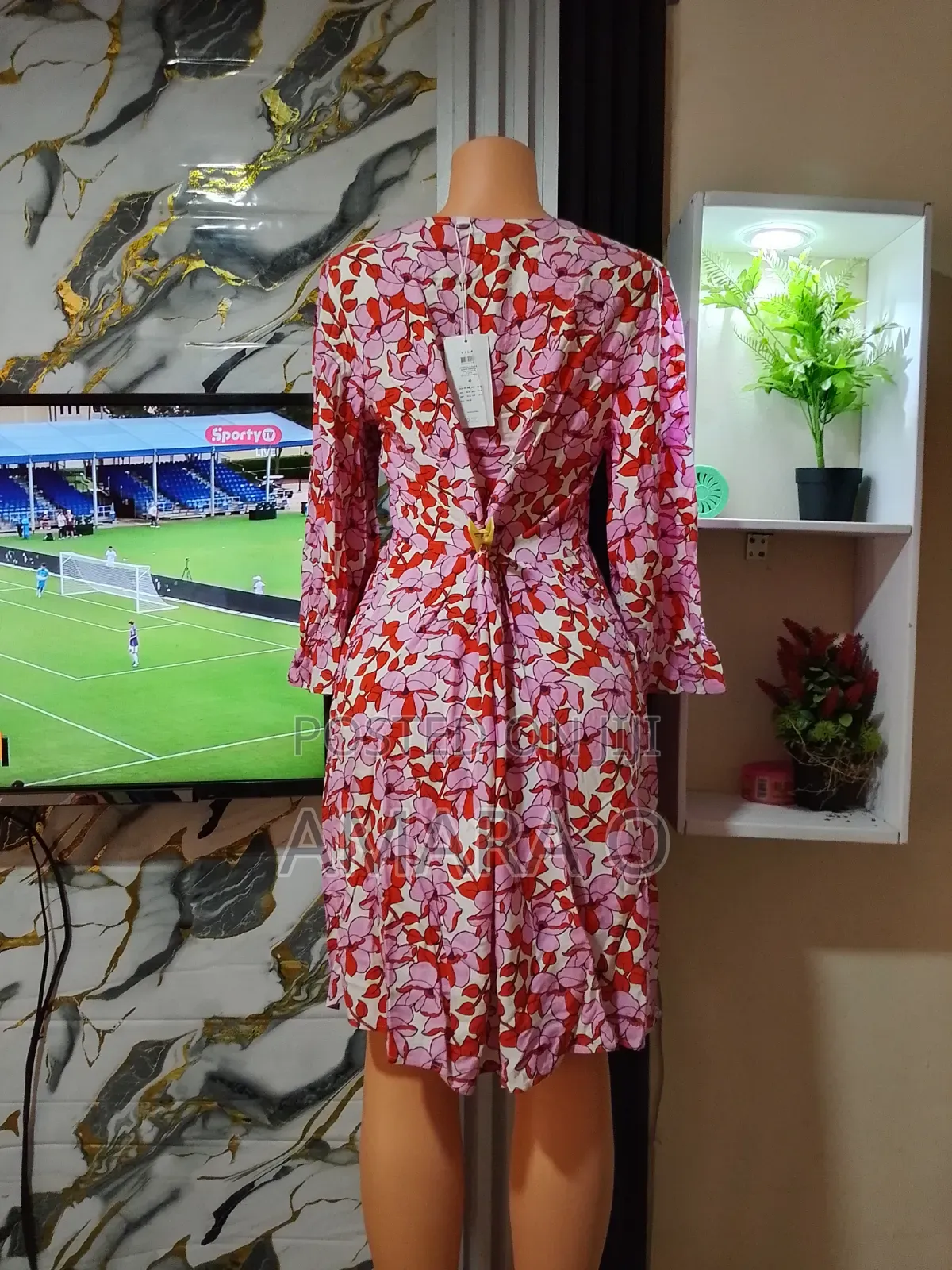 “Beautiful Floral Mini Dress ” “Available Now — DM to Order