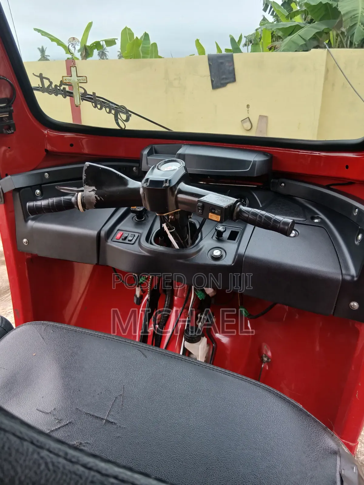 TVS King Deluxe Plus iTouch Start 2026 Red