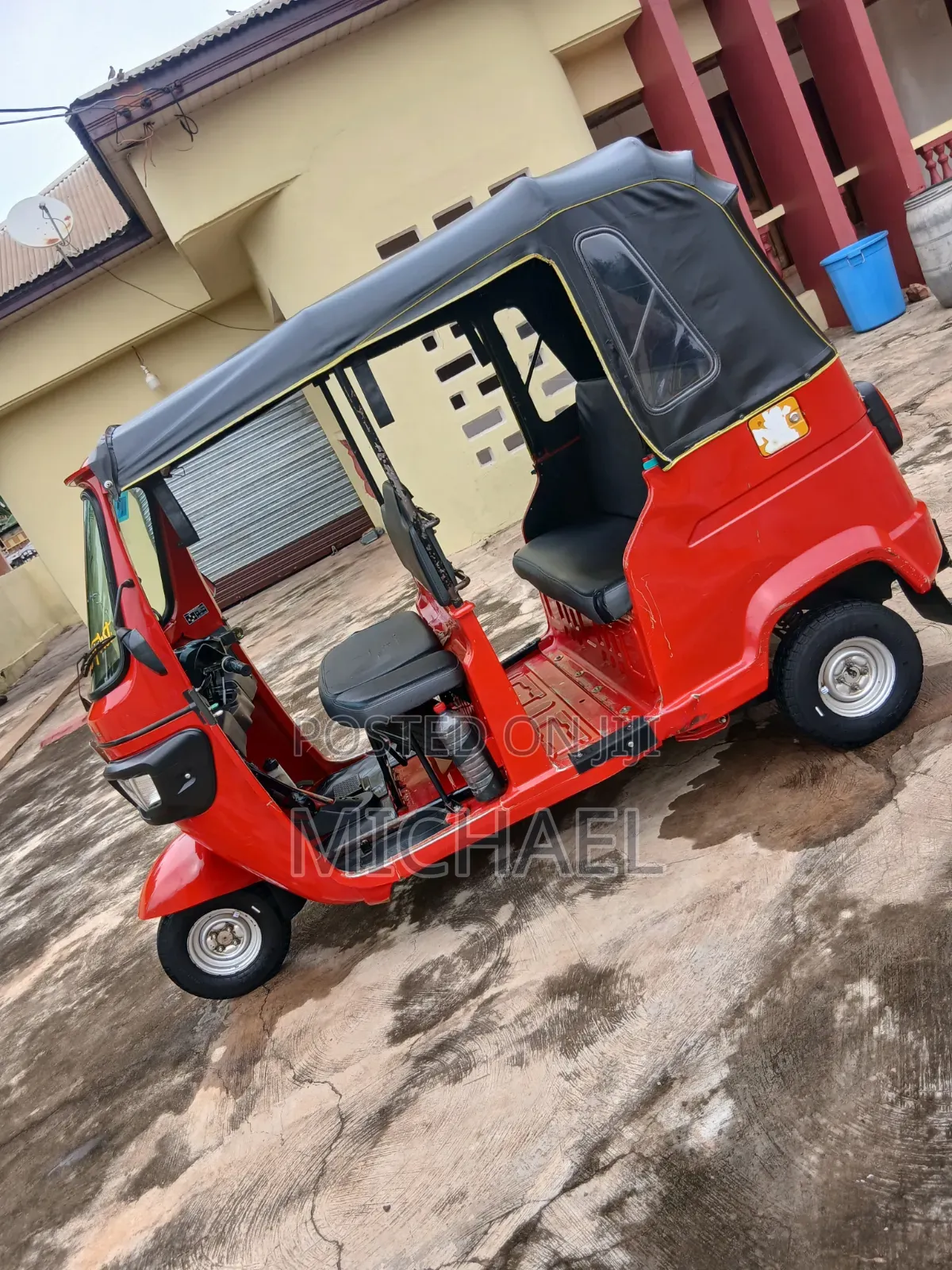 TVS King Deluxe Plus iTouch Start 2026 Red