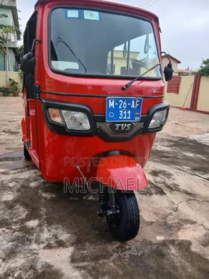 TVS King Deluxe Plus iTouch Start 2026 Red