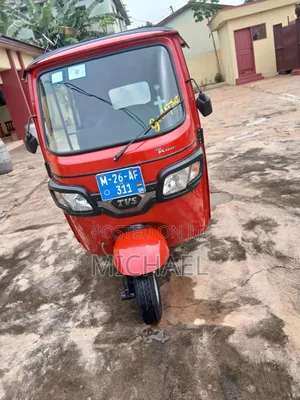 TVS King Deluxe Plus iTouch Start 2026 Red