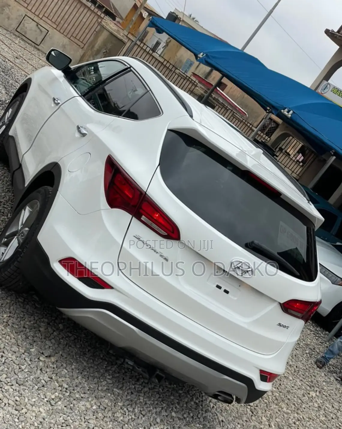 Hyundai Santa Fe SE AWD 2018 White