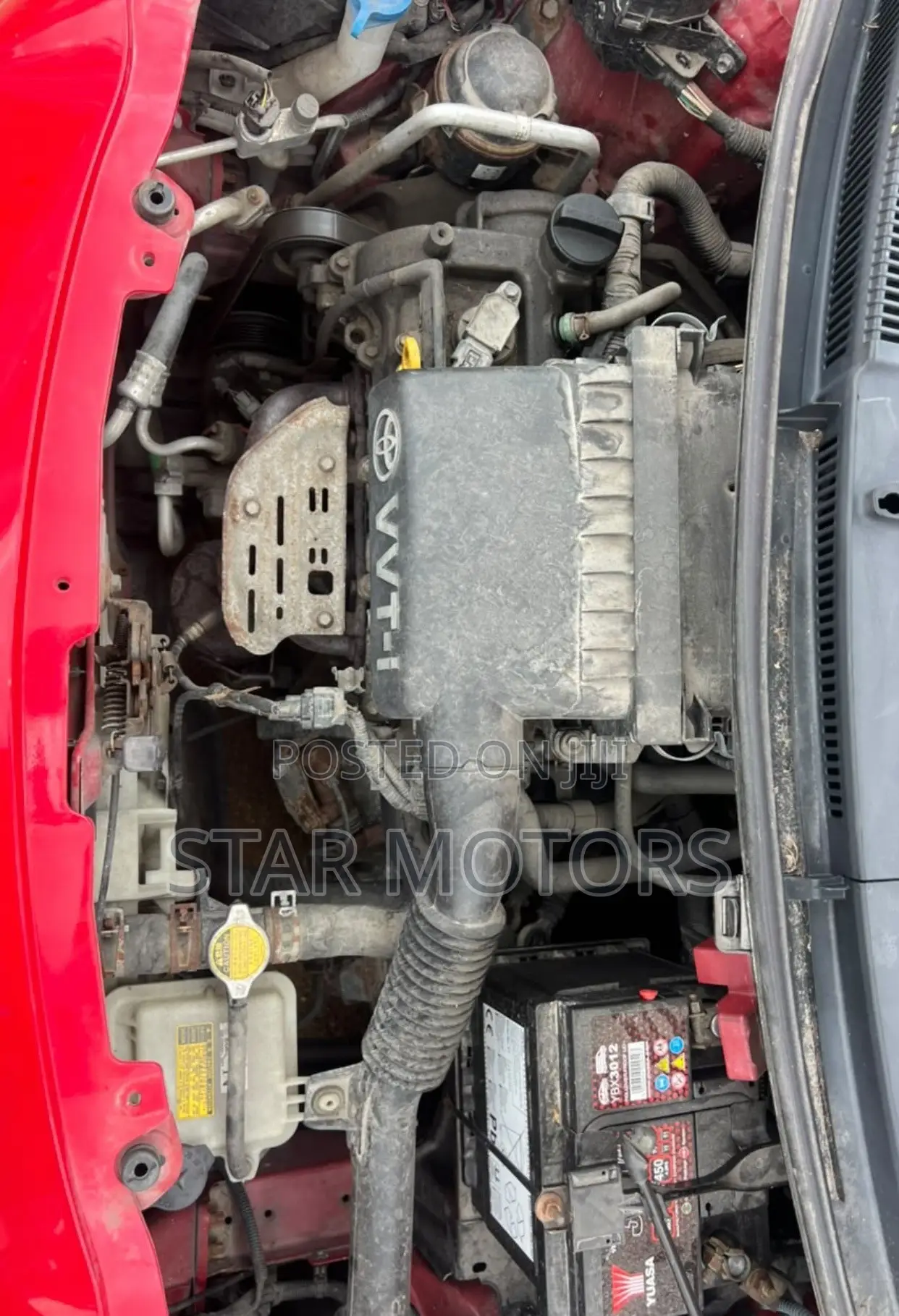 Toyota Yaris 2010 Red