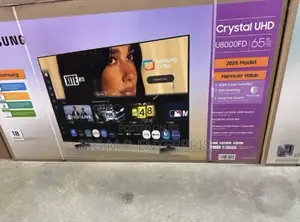 Brand New SAMSUNG 65 Inch Class Crystal UHD U8000F 4K Smart TV (2025)