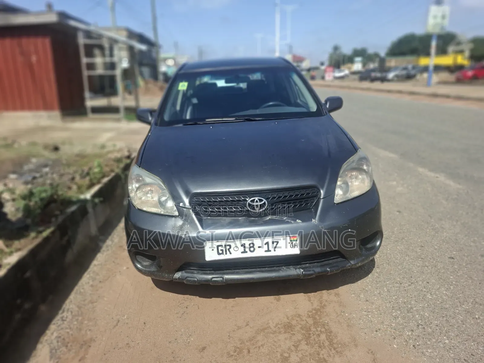 Toyota Matrix Hatchback FWD (1.8L 4cyl 5M) 2007 Gray
