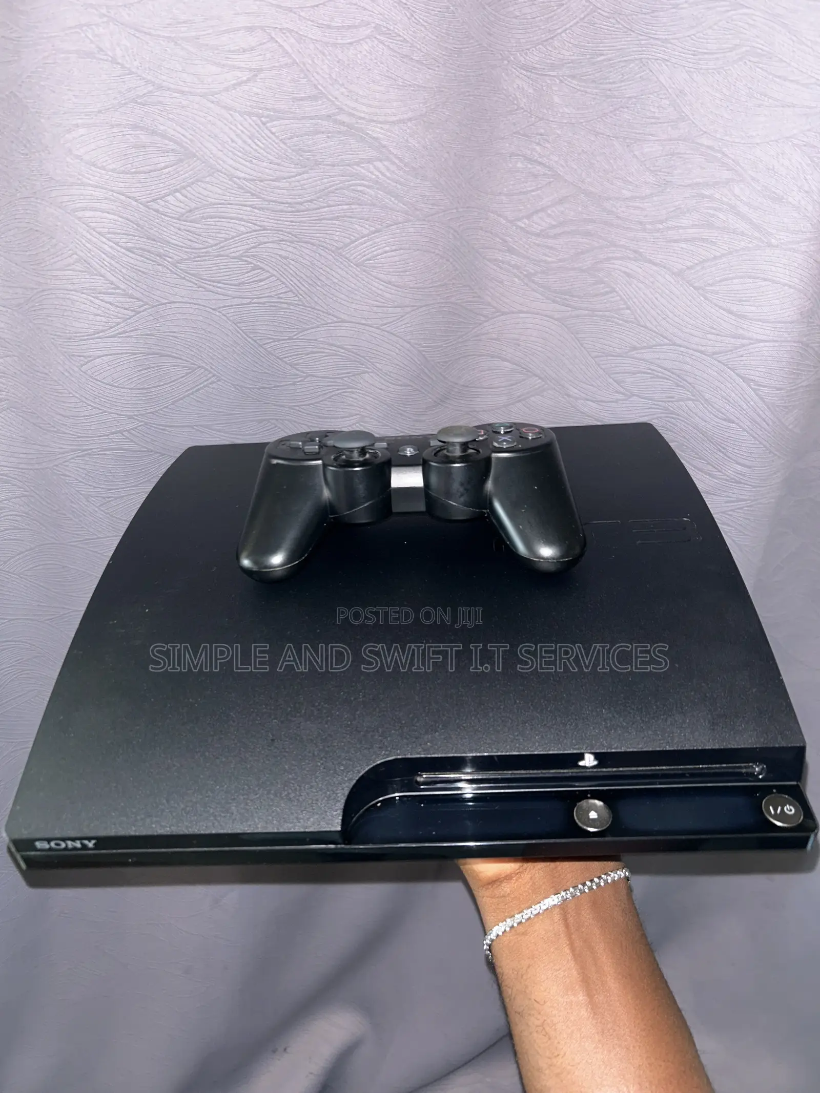 PS3 Slim 1 Controller, With Accessories