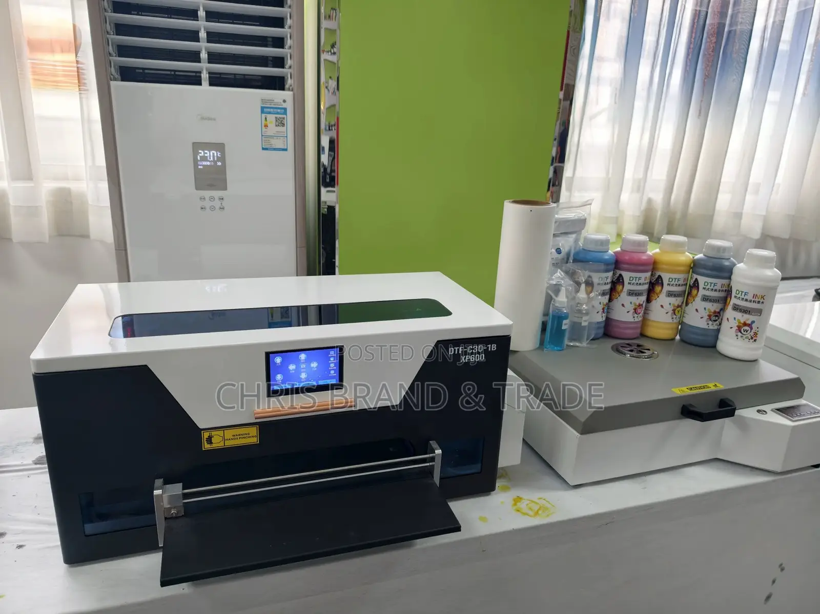 A3 DTF Printer With XP600 Printhead + Free Accessories
