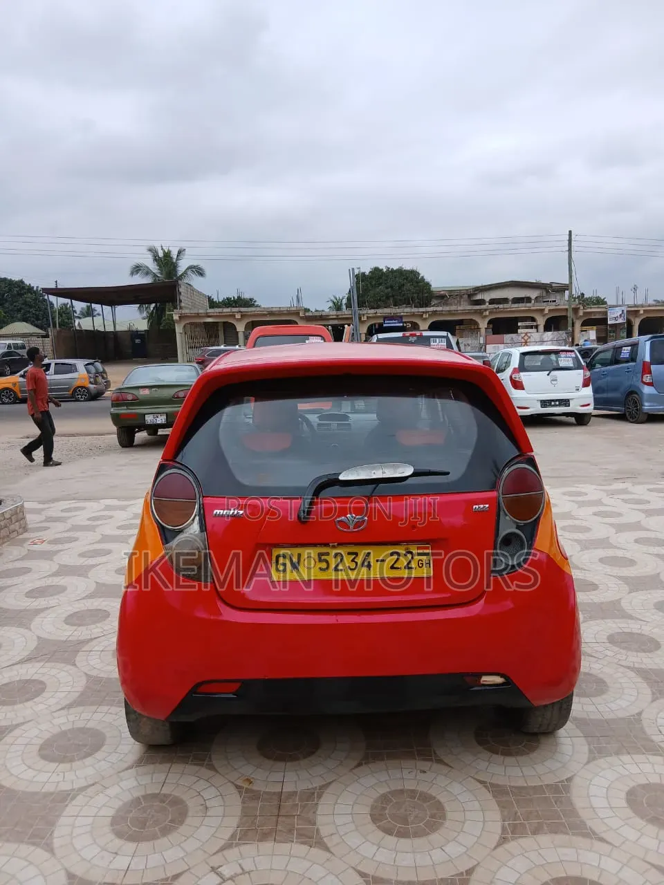 Chevrolet Spark LS 2012 Red