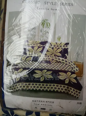 Quality 2in1 Duvet and Bedsheets With Two Pillow Case