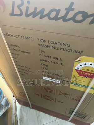 9kg Binatone Top Load Washing Machine