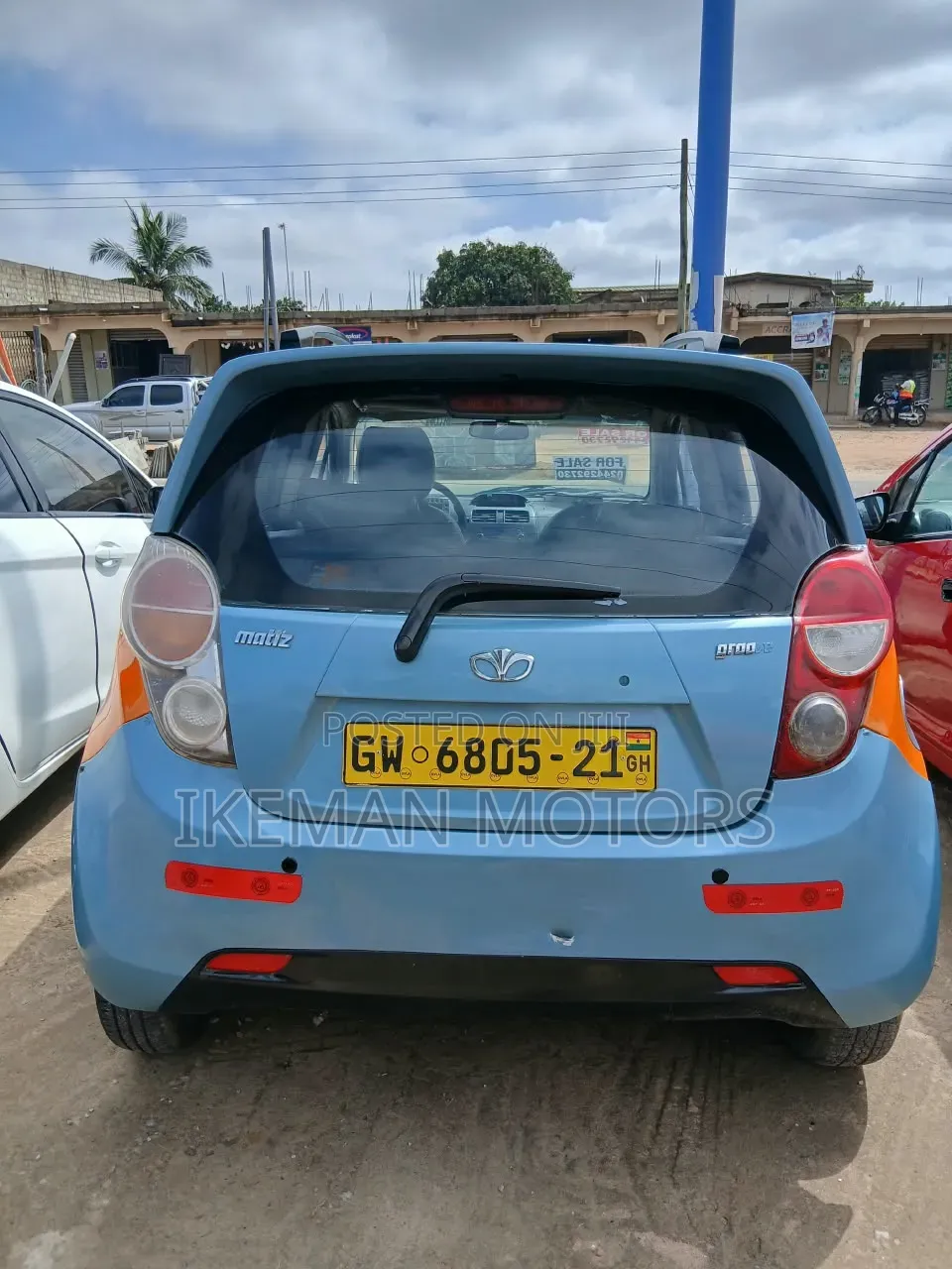 Chevrolet Spark LT 2012 Blue