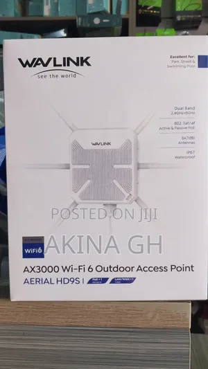 Wavlink AX3000 Wifi 6 Outdoor Access Point / AERIAL HD9S