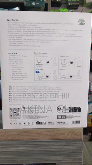 Wavlink AX3000 Wifi 6 Outdoor Access Point / AERIAL HD9S