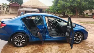 Honda Civic EX 2dr Coupe (1.8L 4cyl CVT) 2014 Blue