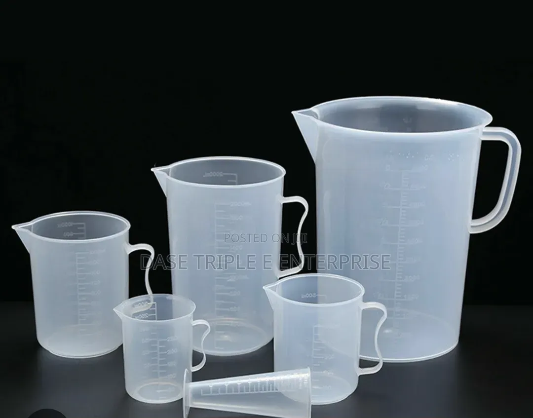 Measuring Cup With Engraved Numbers