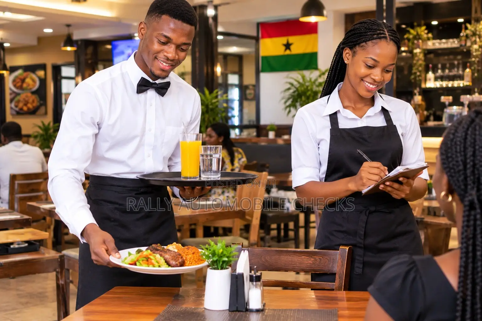 Waiter and Waitress Needed Urgently