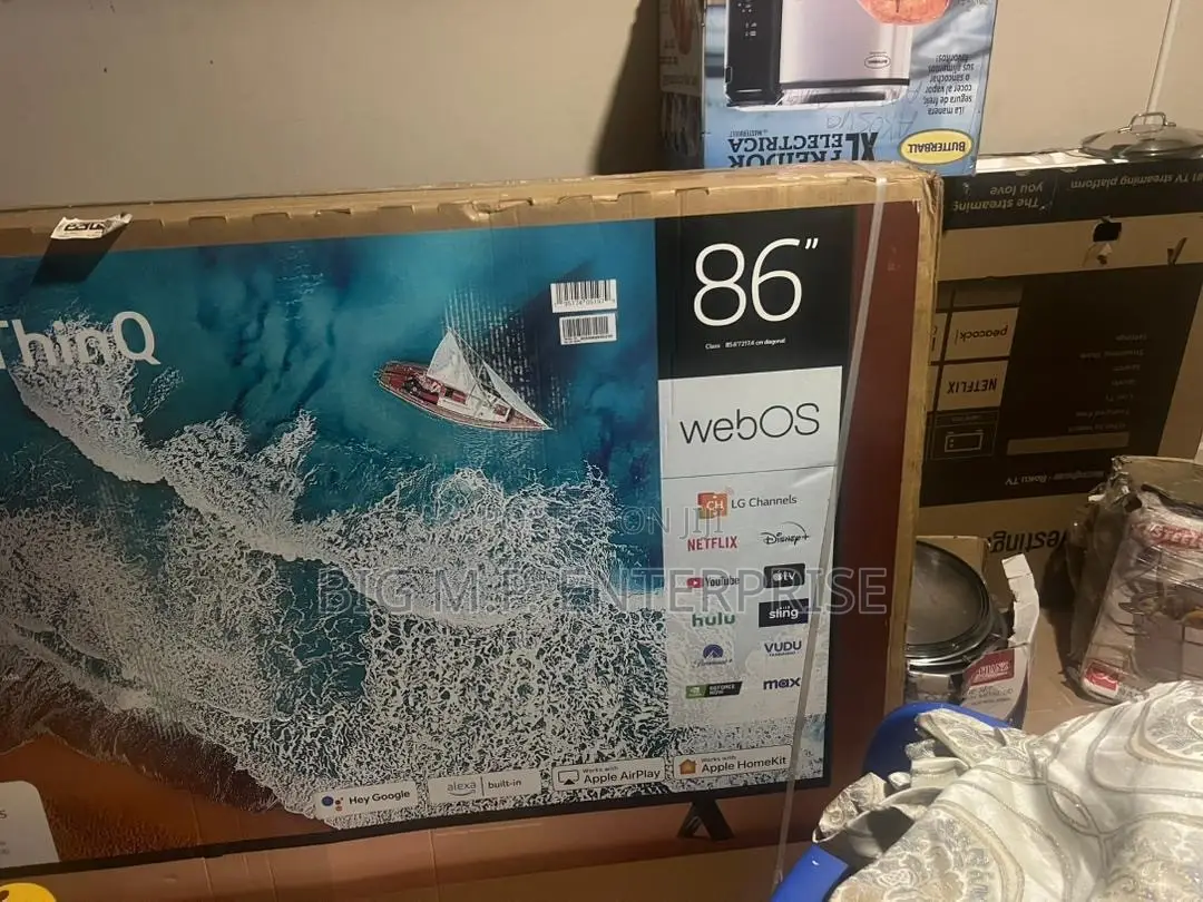 Brand New LG 86-Inch 4K UHD Smart TV With Α7 Gen5 AI Processor 4k-2025