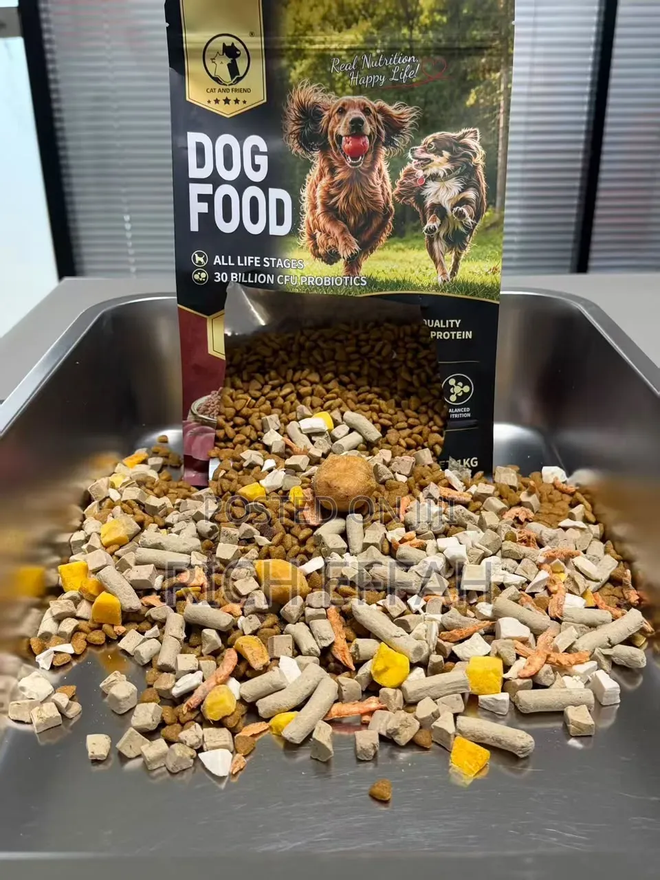K1 Dog Food 1kg (Dried Meat Mixed)