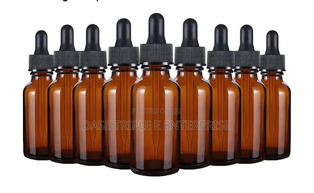 Amber Dropper Bottle