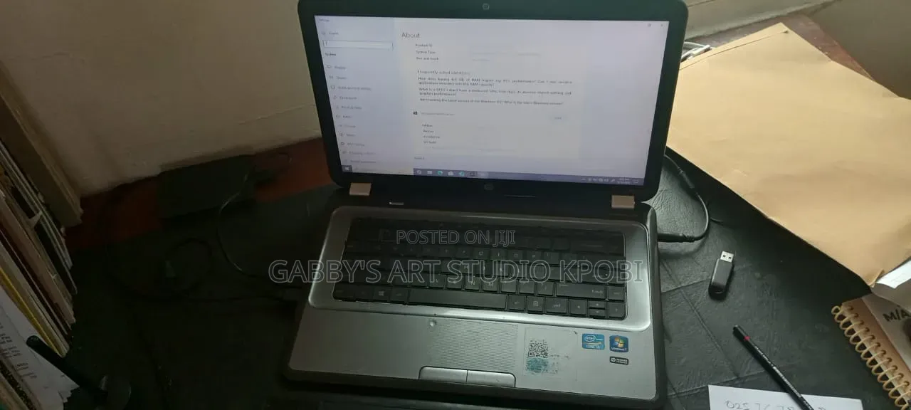 Laptop HP 14-dq1025cl 4GB Intel Core i7 SSHD+SSD 32GB