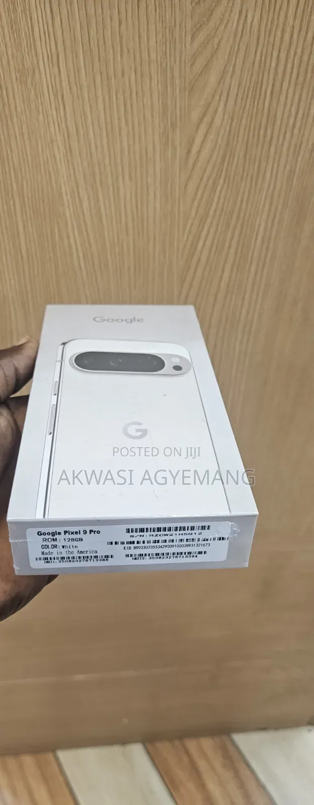 New Google Pixel 9 Pro 128 GB White