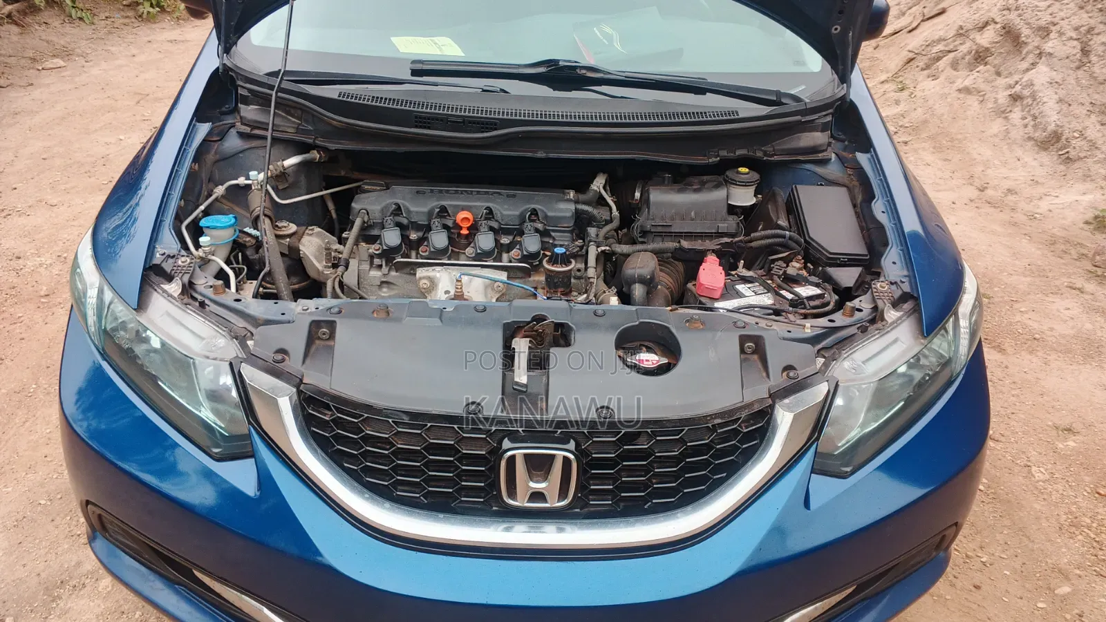 Honda Civic EX 2dr Coupe (1.8L 4cyl 5M) 2015 Blue