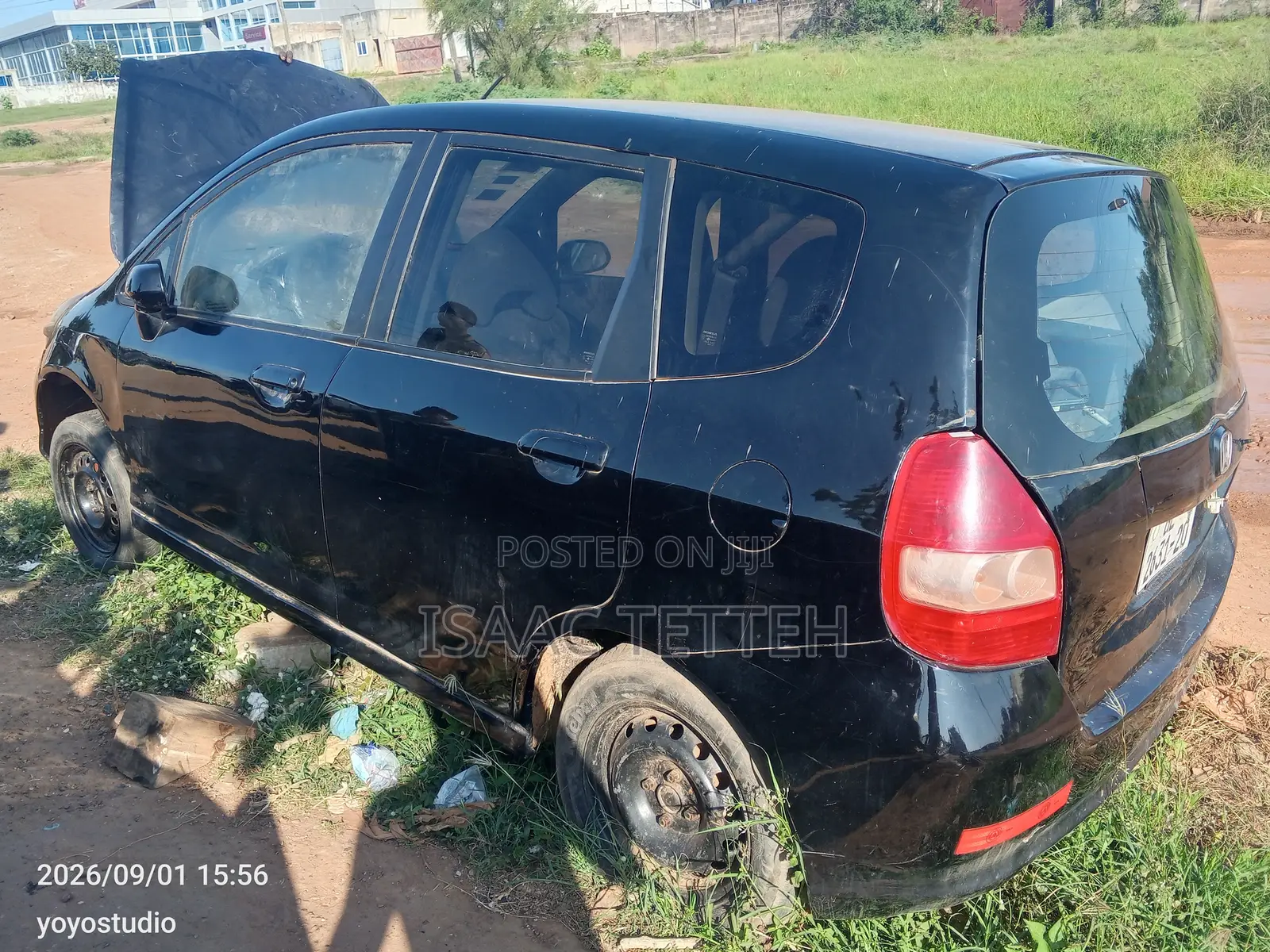 Honda Fit Aria 2005 Black