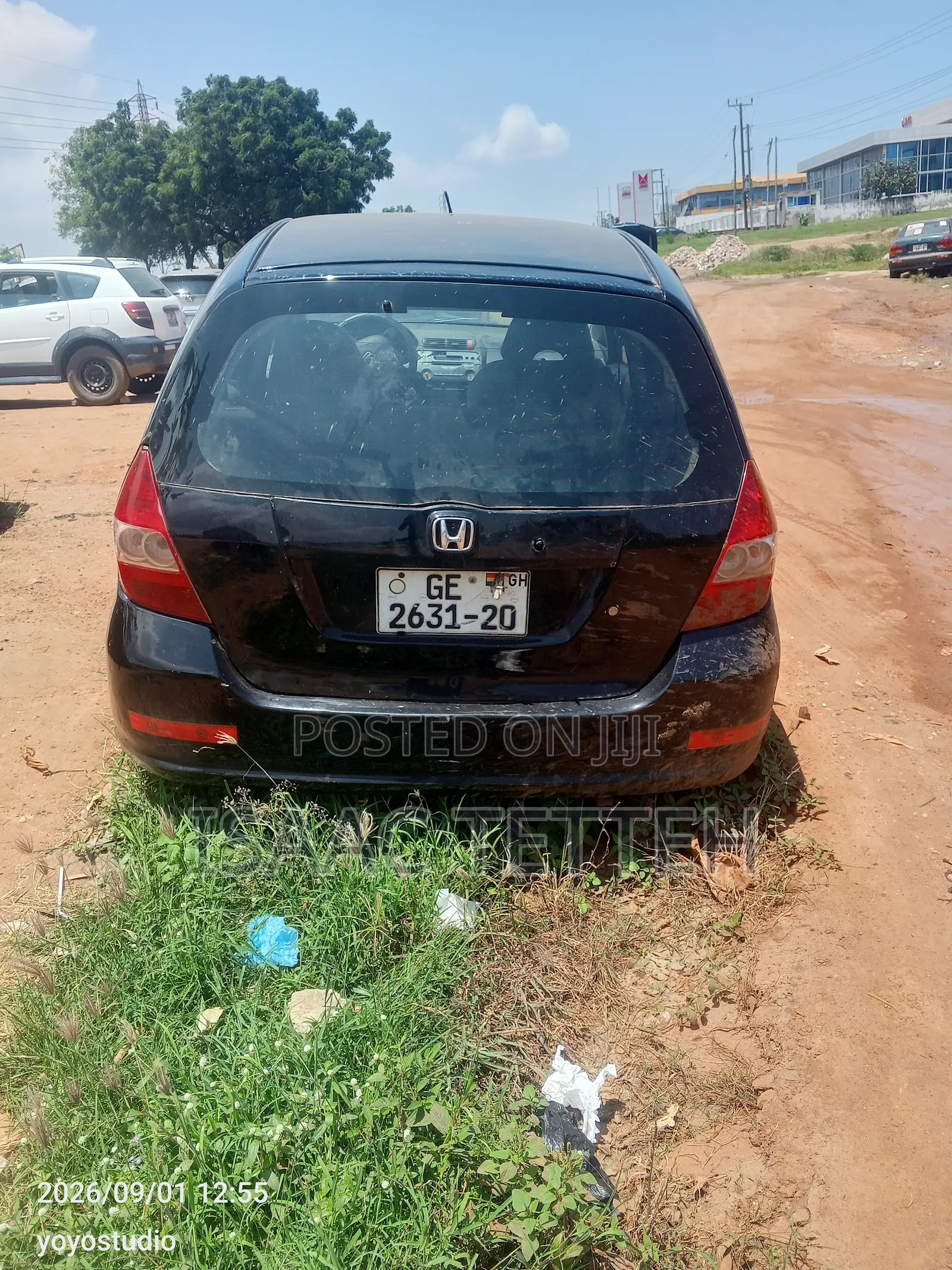 Honda Fit Aria 2005 Black