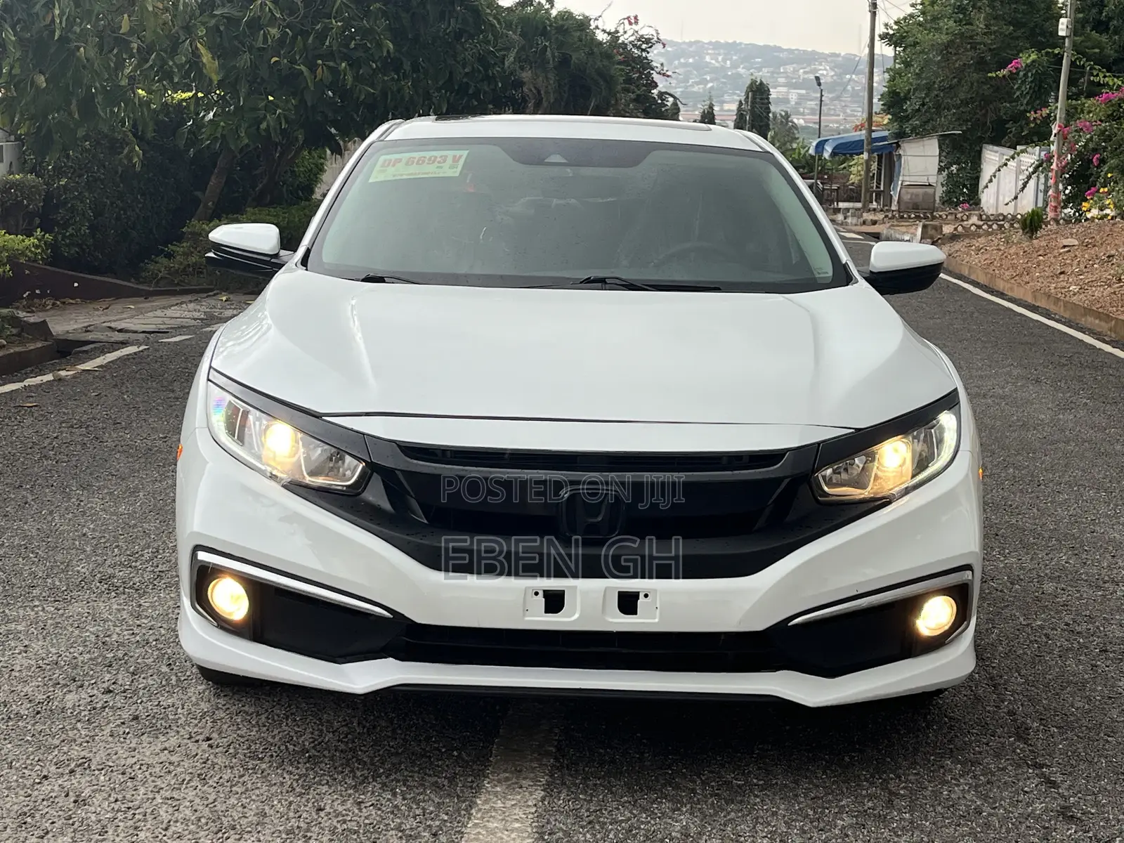 Honda Civic EX 4dr Sedan (2.0L 4cyl) 2017 White