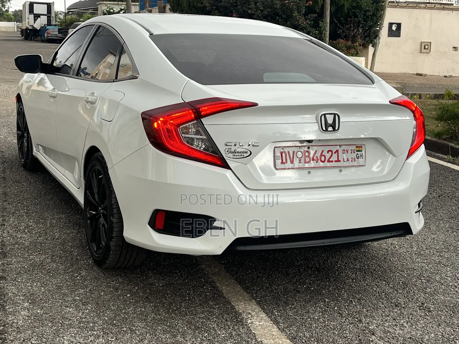 Honda Civic EX 4dr Sedan (2.0L 4cyl) 2017 White