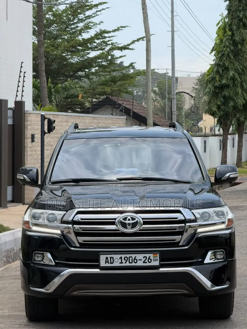 Toyota Land Cruiser 5.7 V8 VXR 2017 Black