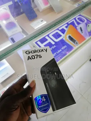 New Samsung Galaxy A07s 64 GB Black