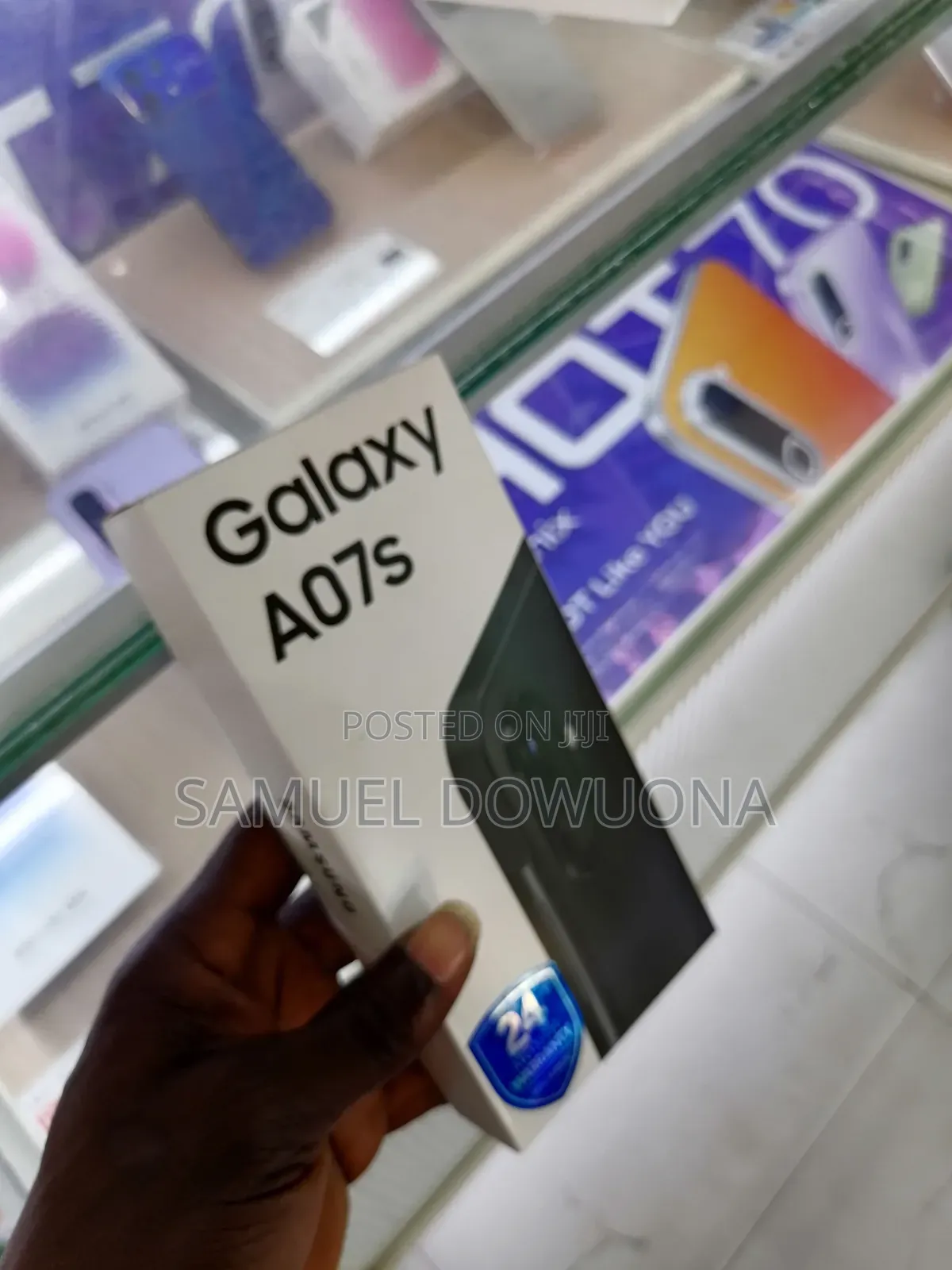 New Samsung Galaxy A07s 64 GB Black