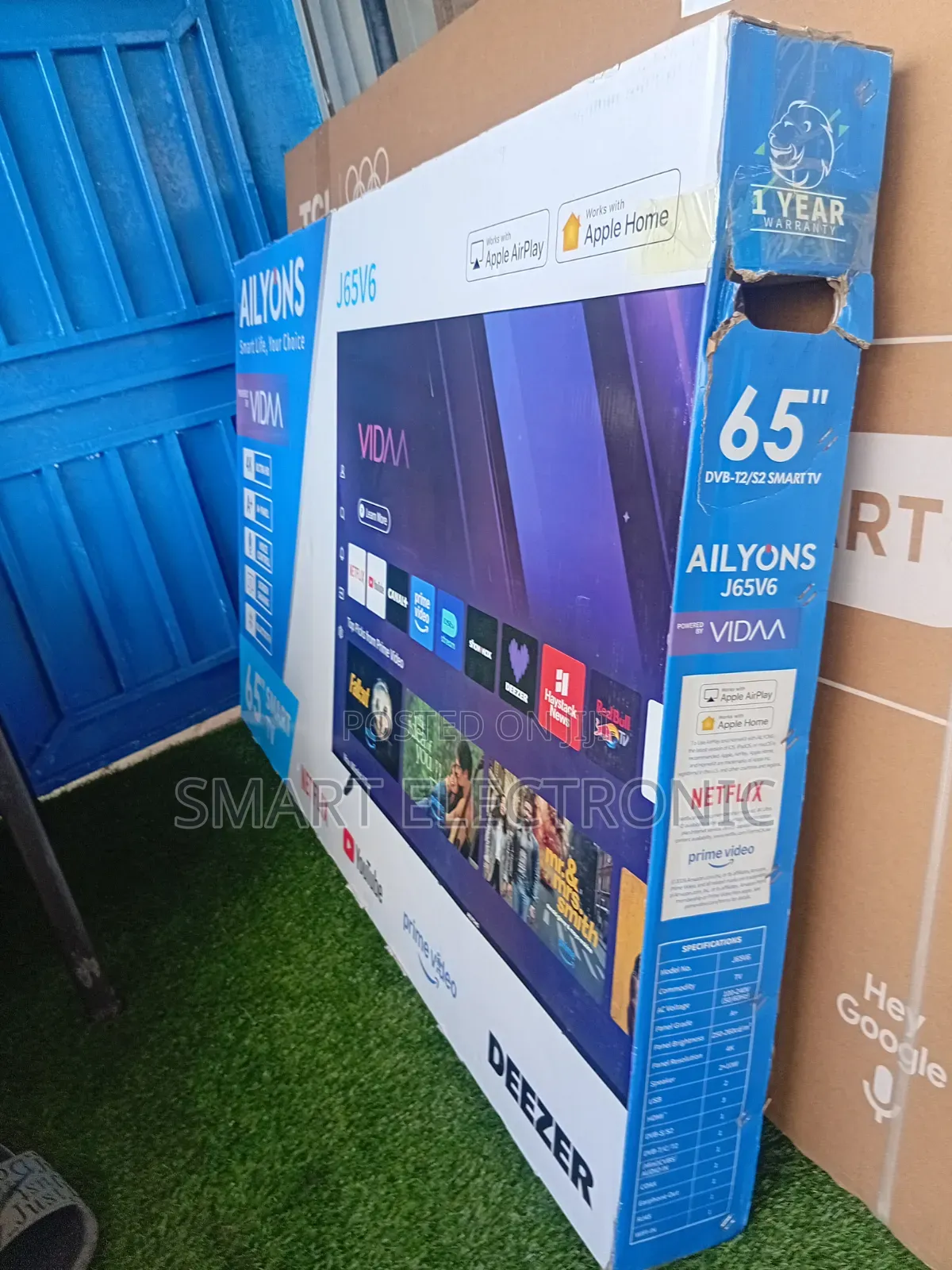 Ailyons TV- Entertain Ailyons TV 65 Inches Bring Home Quality Viewing