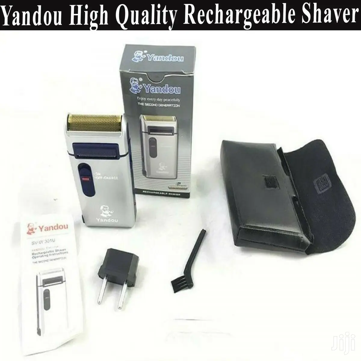 Rechargeable Shaver Trimmer Yandou Skin Clipper