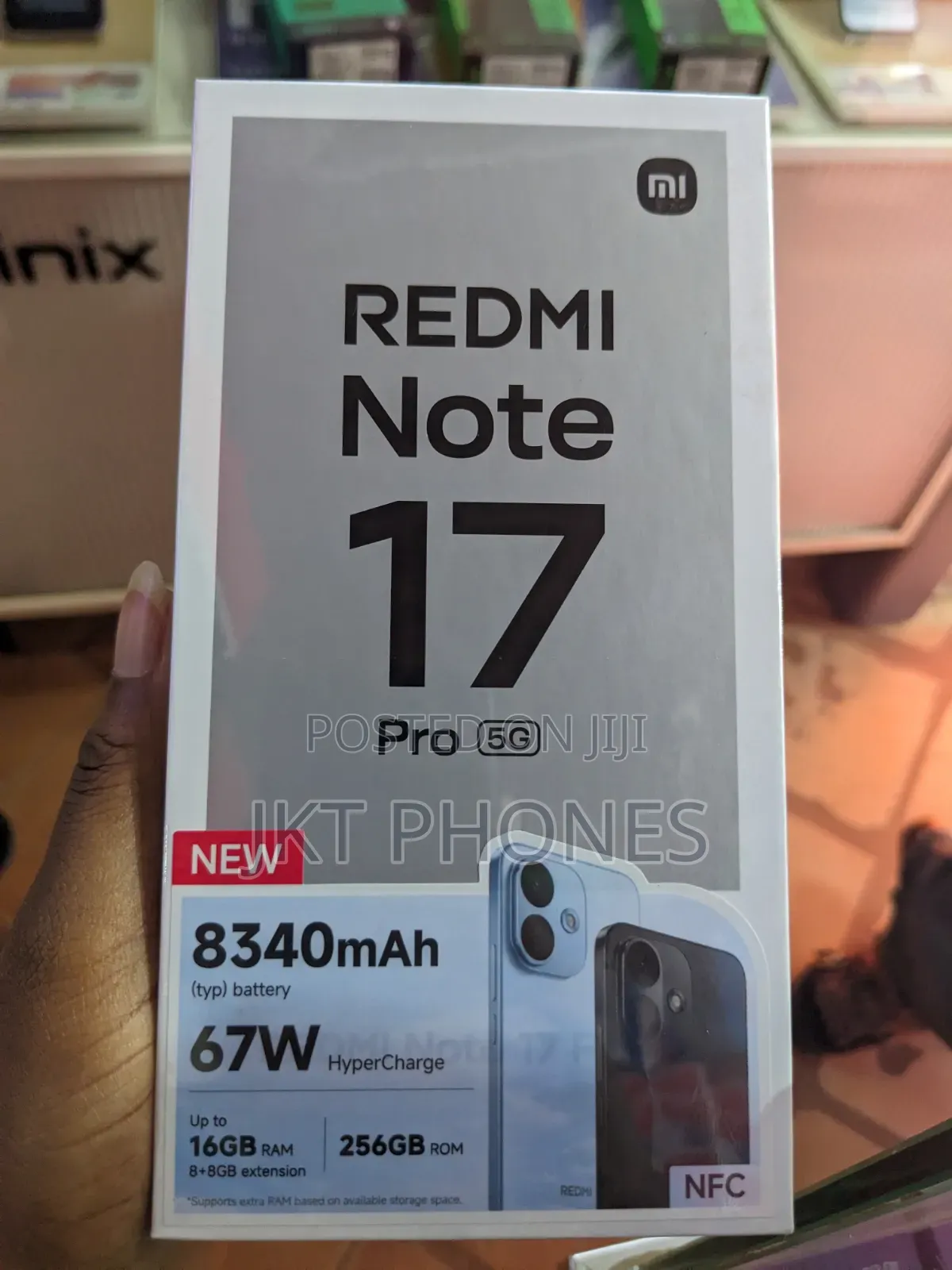 New Xiaomi Redmi Note 17 Pro 256 GB Black