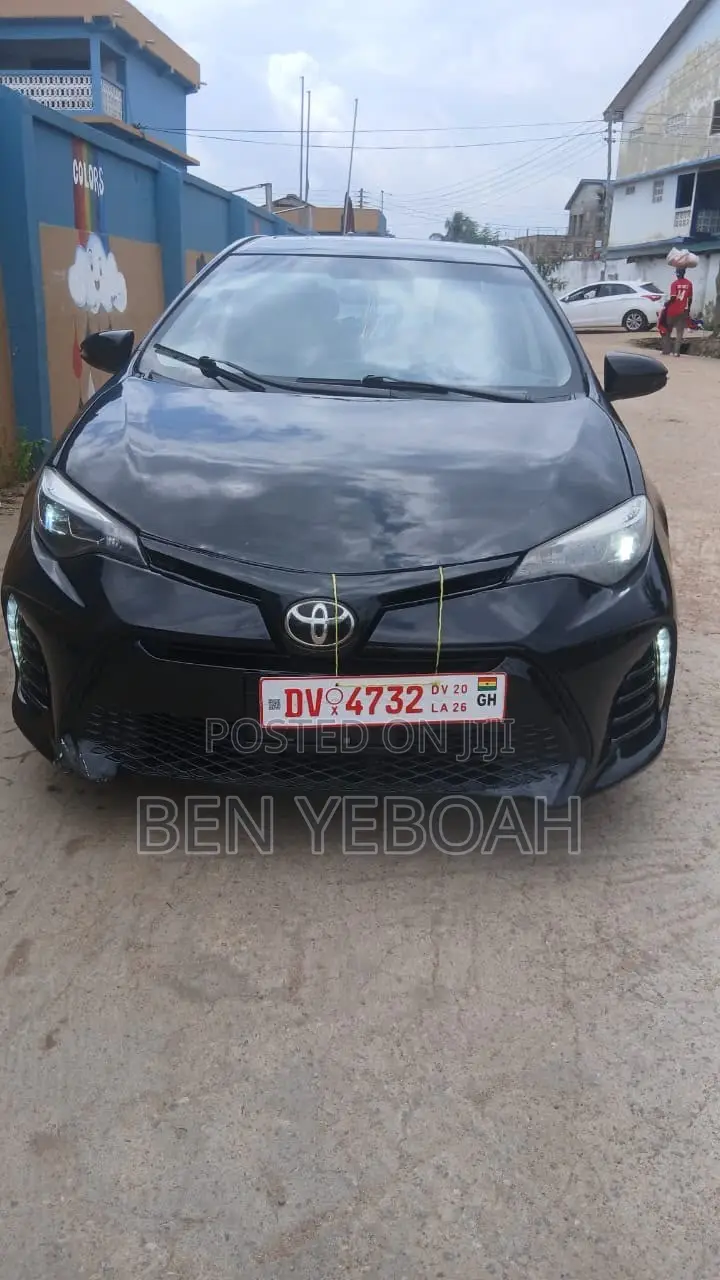 Toyota Corolla S 4dr Sedan (1.8L 4cyl CVT) 2015 Black
