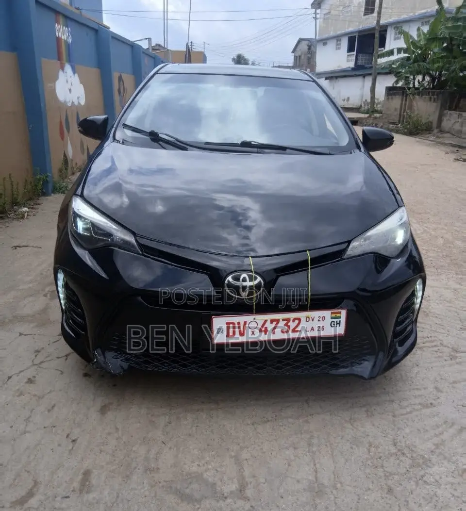 Toyota Corolla S 4dr Sedan (1.8L 4cyl CVT) 2015 Black