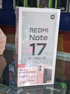 New Xiaomi Redmi Note 17 Pro Max 512 GB Black