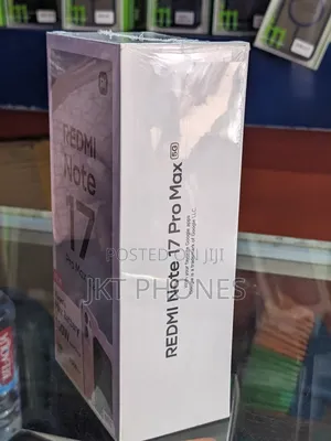 New Xiaomi Redmi Note 17 Pro Max 512 GB Black