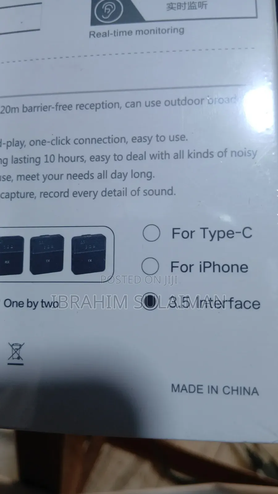 Wireless Mic Sx9