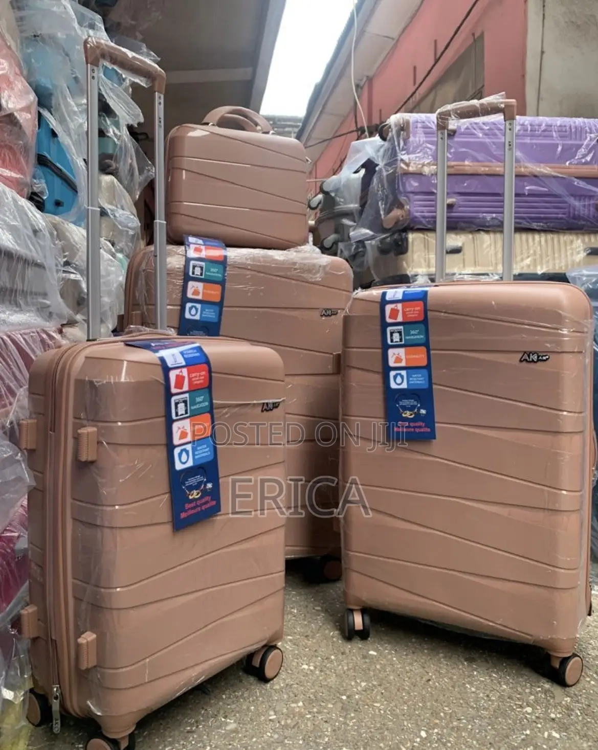 Four in One Anti Crack Suitcase