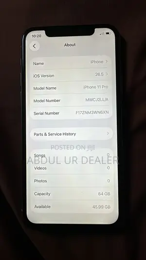Apple iPhone 11 Pro 64 GB White