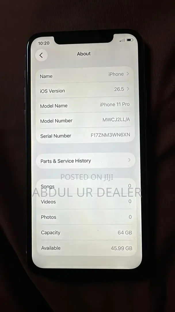 Apple iPhone 11 Pro 64 GB White