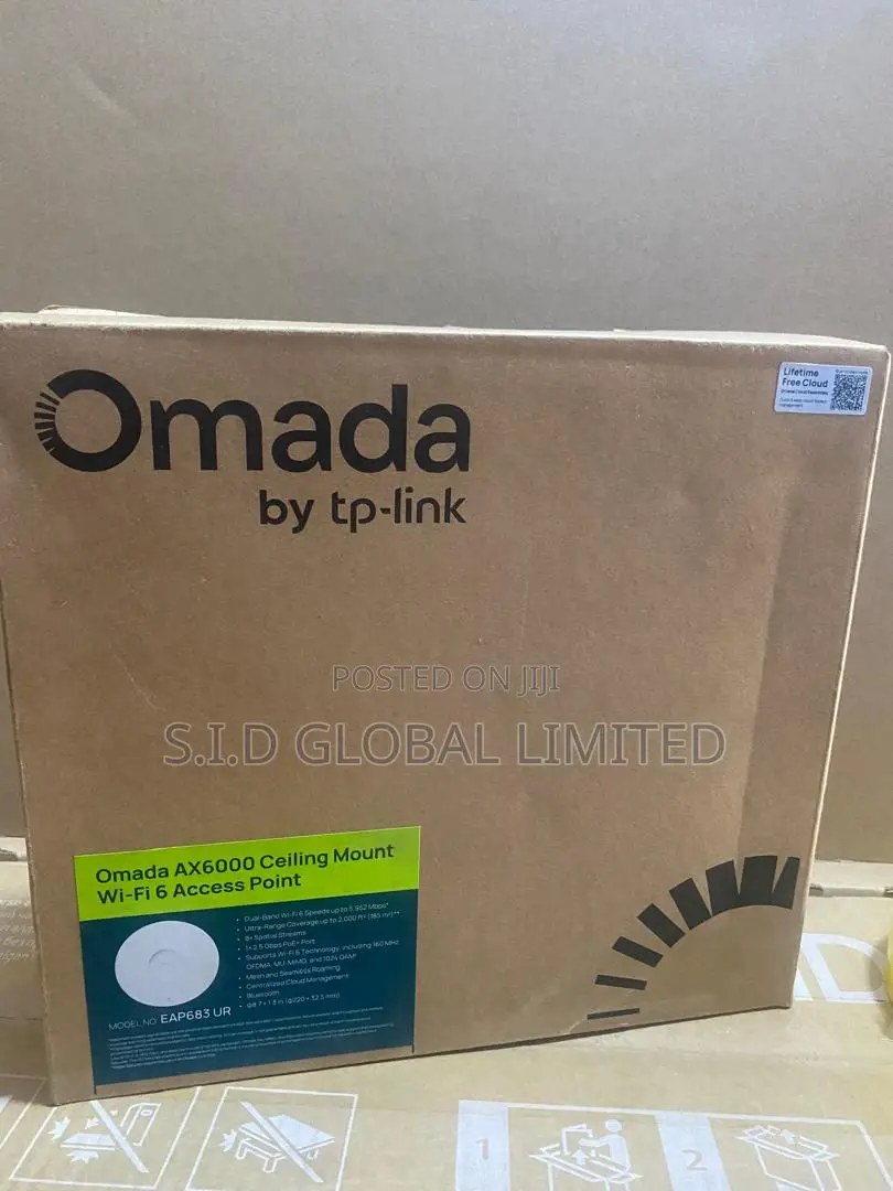 TP-Link Omada Eap683 Ur Ax6000 Ceiling Mount Wifi 6 Ap